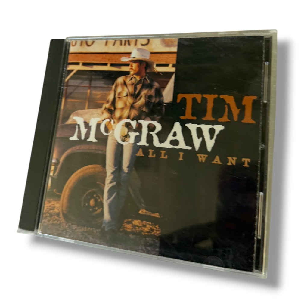 Tim McGraw All I Want CD 1995 Curb Records Country Music I Like It I Love It VTG